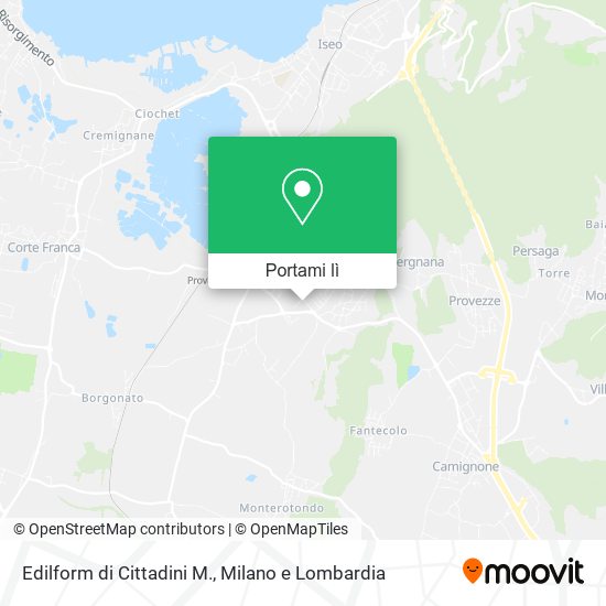 Mappa Edilform di Cittadini M.