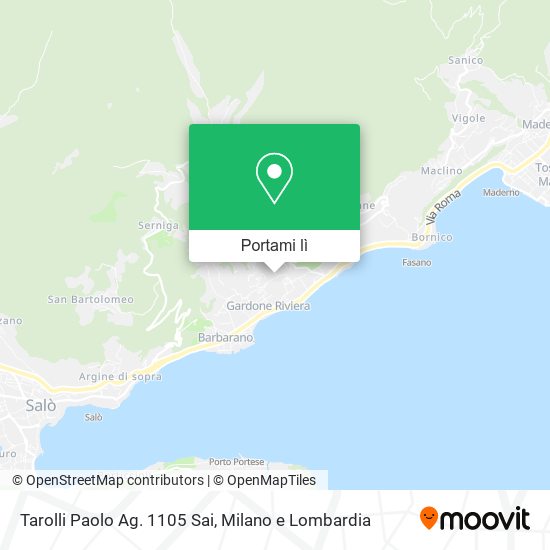 Mappa Tarolli Paolo Ag. 1105 Sai