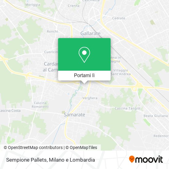 Mappa Sempione Pallets