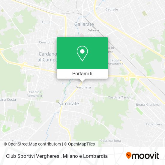 Mappa Club Sportivi Vergheresi