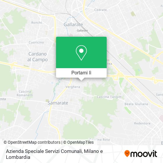 Mappa Azienda Speciale Servizi Comunali