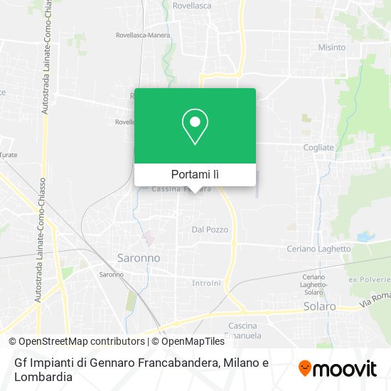 Mappa Gf Impianti di Gennaro Francabandera
