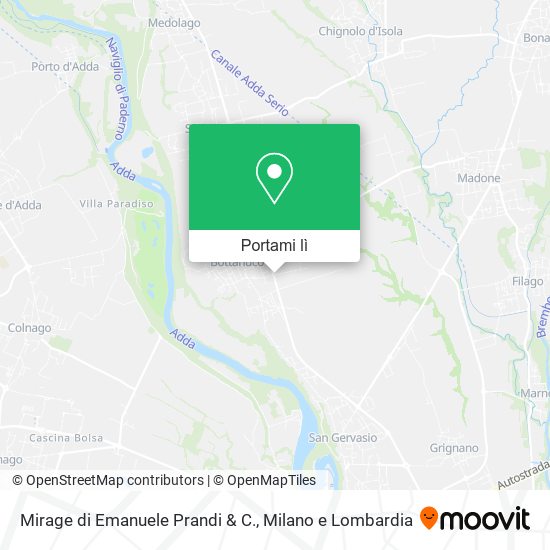 Mappa Mirage di Emanuele Prandi & C.