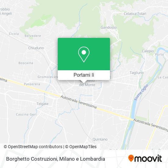 Mappa Borghetto Costruzioni