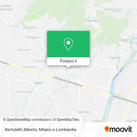 Mappa Bertoletti Alberto
