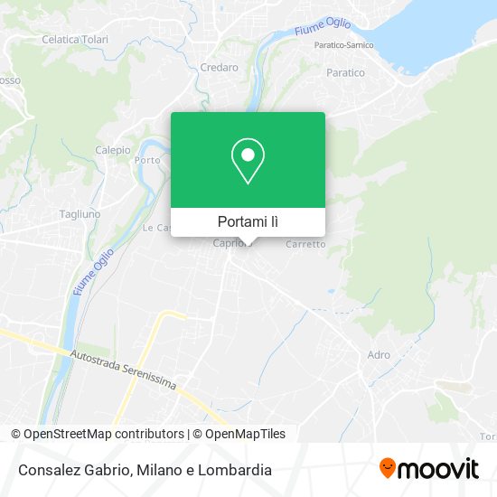 Mappa Consalez Gabrio