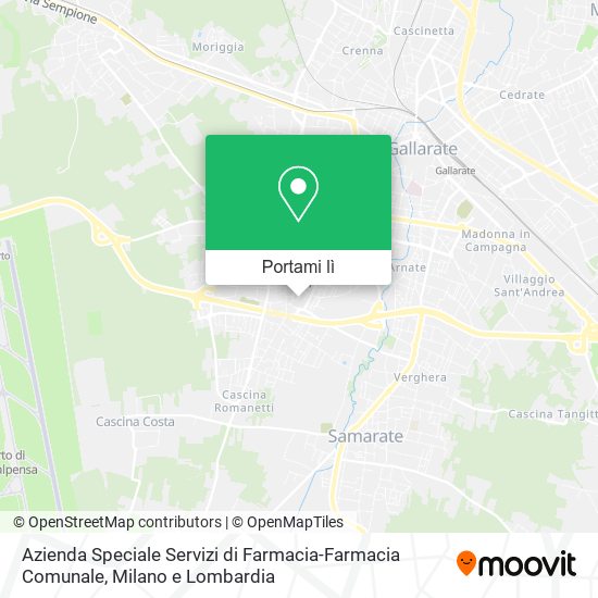 Mappa Azienda Speciale Servizi di Farmacia-Farmacia Comunale