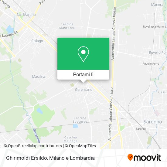 Mappa Ghirimoldi Ersildo
