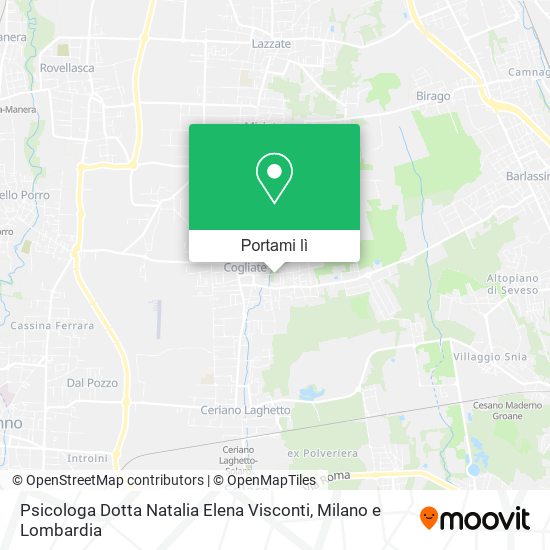 Mappa Psicologa Dotta Natalia Elena Visconti