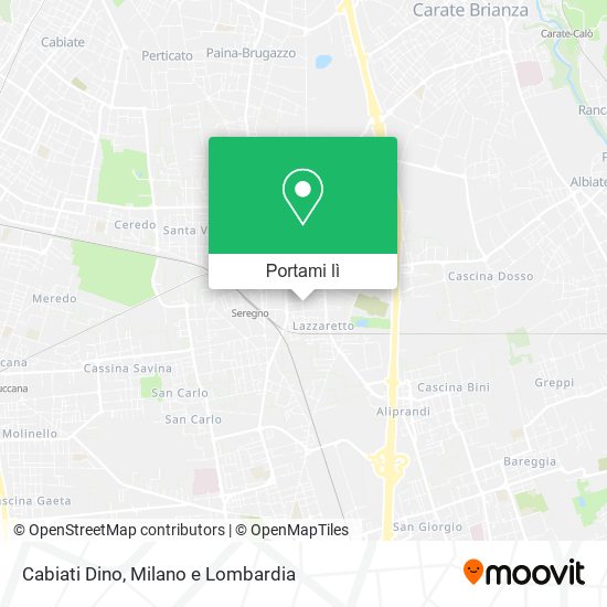 Mappa Cabiati Dino