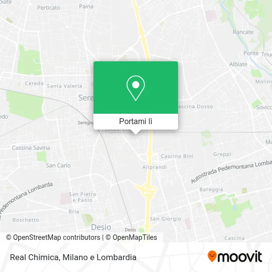 Mappa Real Chimica