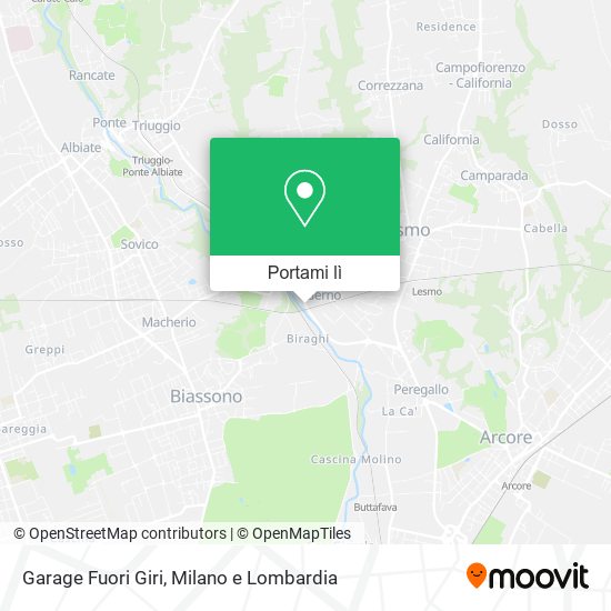 Mappa Garage Fuori Giri