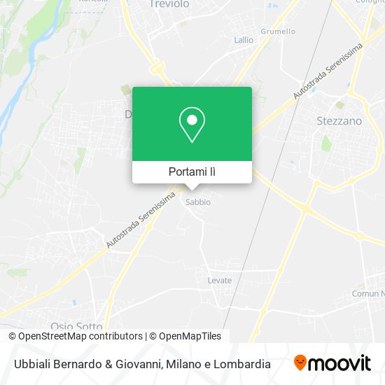 Mappa Ubbiali Bernardo & Giovanni