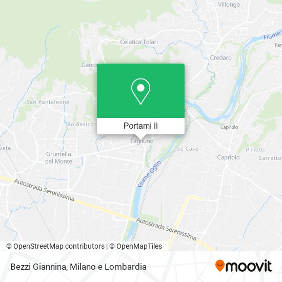 Mappa Bezzi Giannina