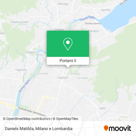 Mappa Daniels Matilda