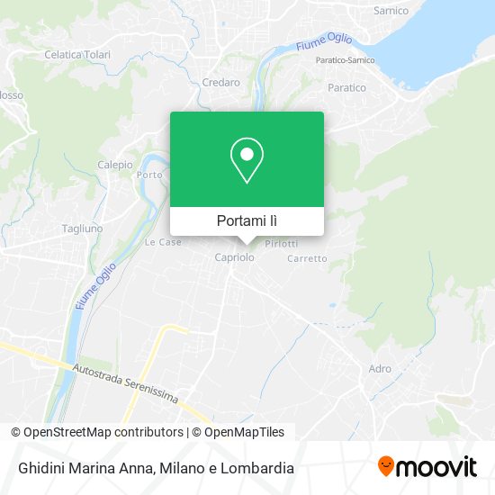Mappa Ghidini Marina Anna