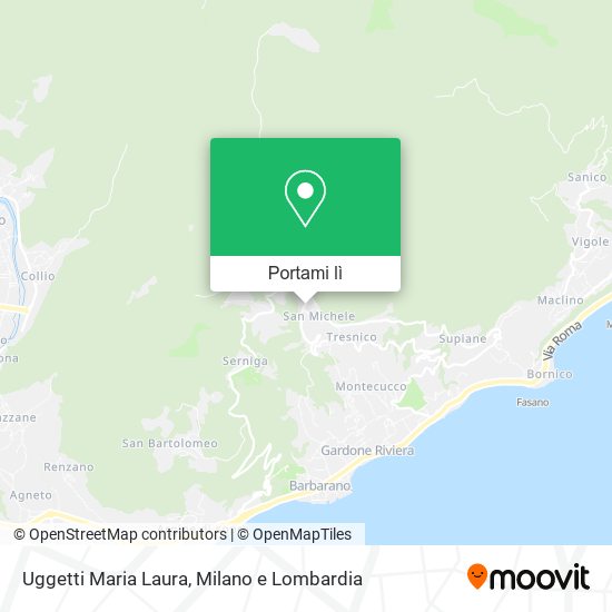 Mappa Uggetti Maria Laura