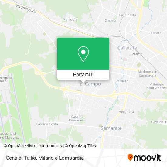 Mappa Senaldi Tullio
