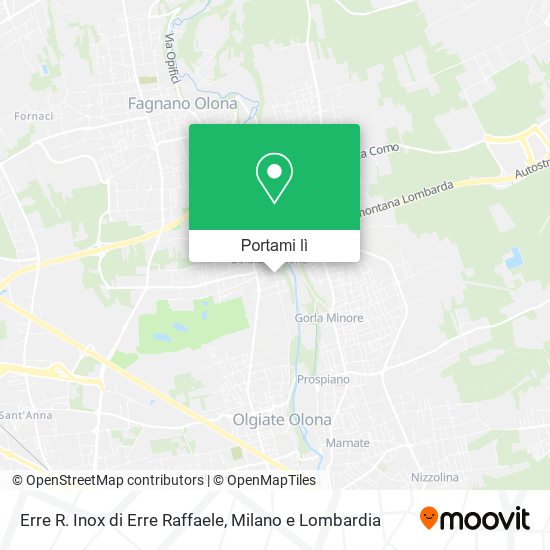 Mappa Erre R. Inox di Erre Raffaele