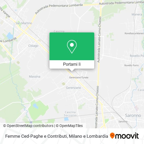 Mappa Femme Ced-Paghe e Contributi