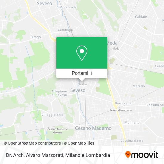 Mappa Dr. Arch. Alvaro Marzorati
