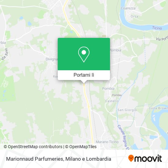 Mappa Marionnaud Parfumeries