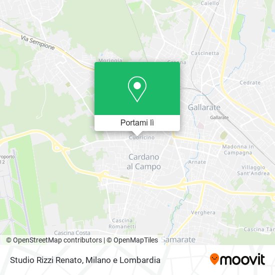 Mappa Studio Rizzi Renato