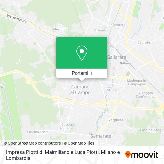 Mappa Impresa Piotti di Maimiliano e Luca Piotti
