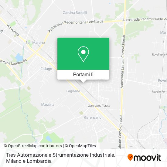 Mappa Ties Automazione e Strumentazione Industriale