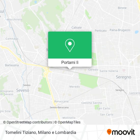 Mappa Tomelini Tiziano