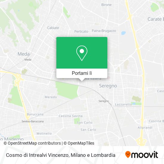 Mappa Cosmo di Intrealvi Vincenzo