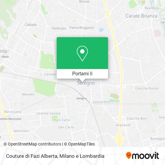 Mappa Couture di Fazi Alberta