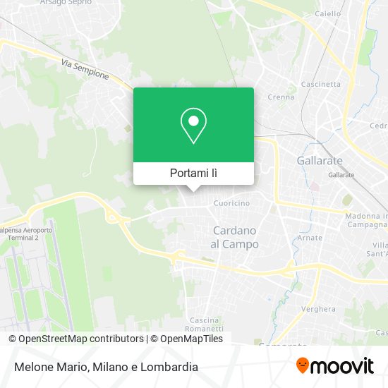 Mappa Melone Mario
