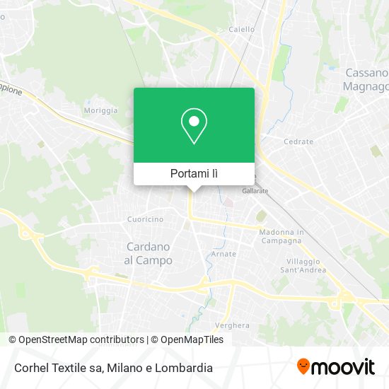 Mappa Corhel Textile sa