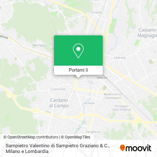 Mappa Sampietro Valentino di Sampietro Graziano & C.