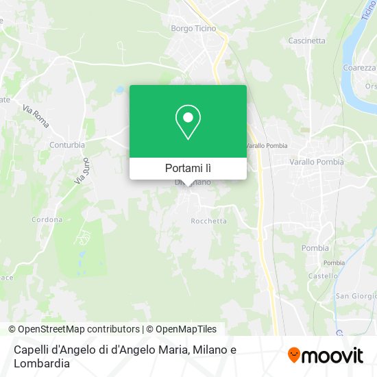 Mappa Capelli d'Angelo di d'Angelo Maria
