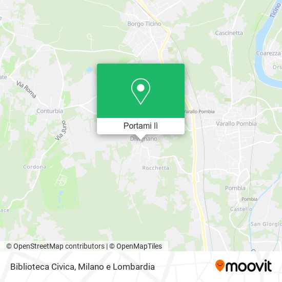 Mappa Biblioteca Civica