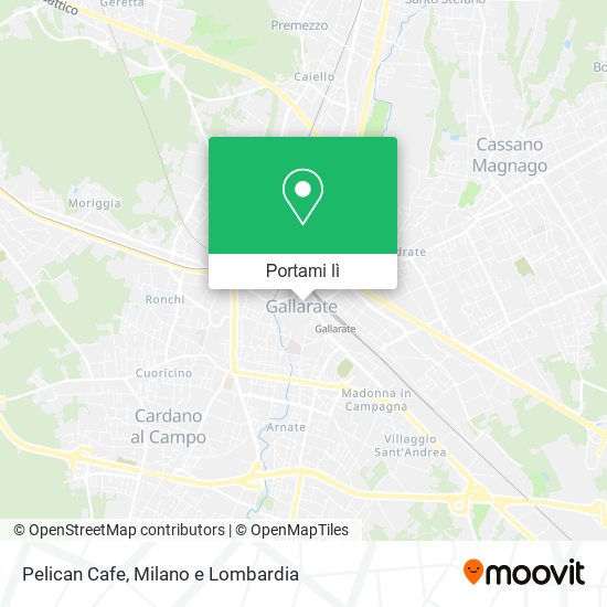 Mappa Pelican Cafe