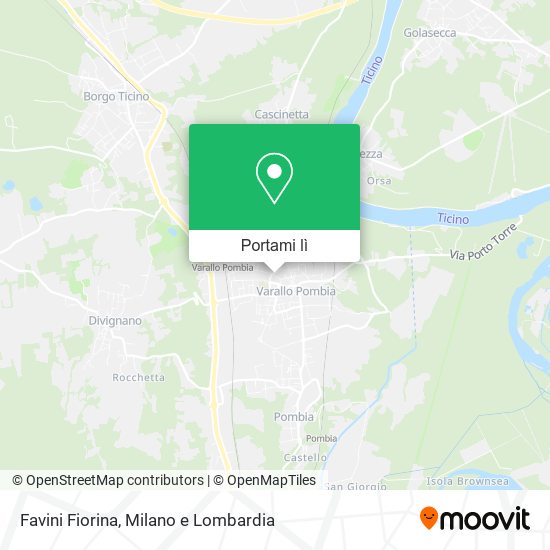 Mappa Favini Fiorina