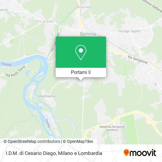 Mappa I.D.M. di Cesario Diego