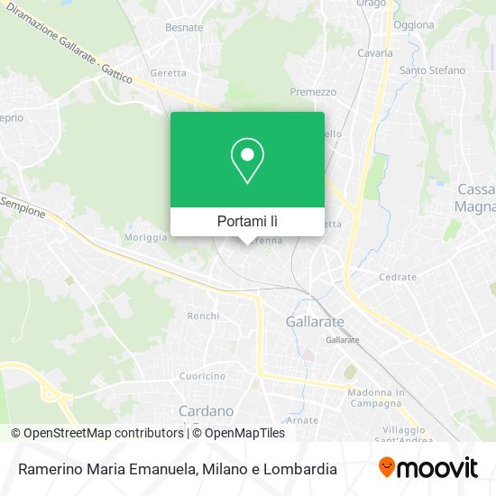 Mappa Ramerino Maria Emanuela