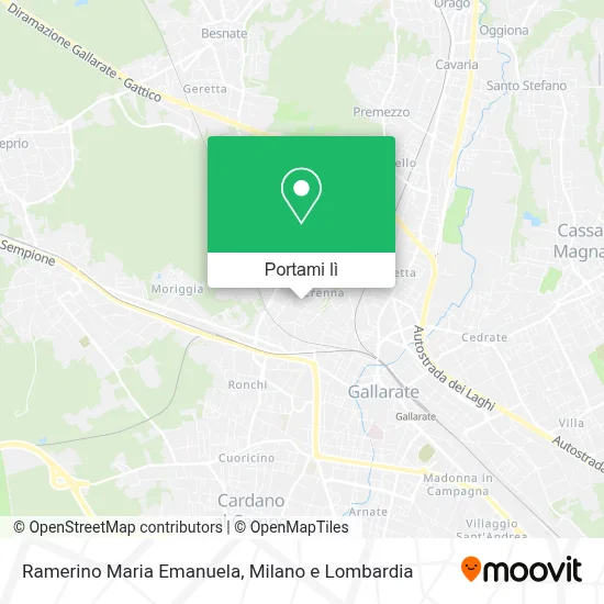 Mappa Ramerino Maria Emanuela