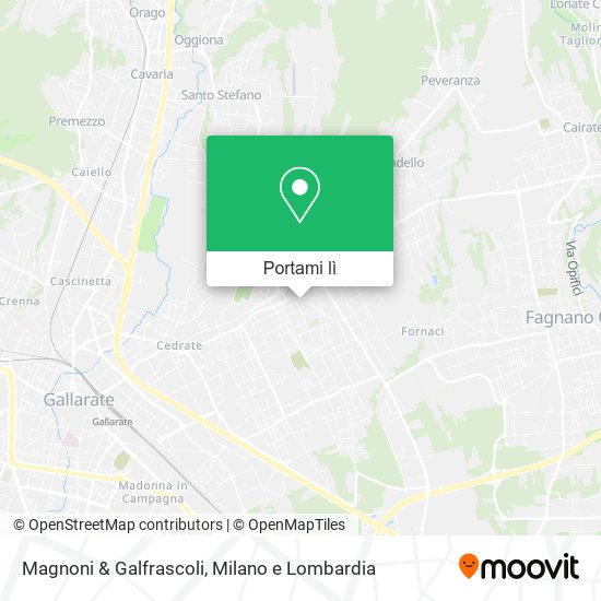 Mappa Magnoni & Galfrascoli
