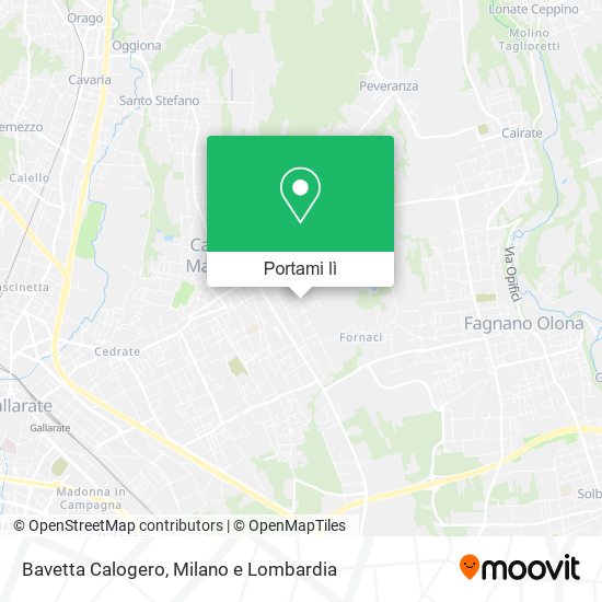 Mappa Bavetta Calogero