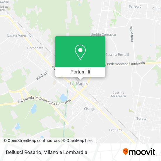 Mappa Bellusci Rosario