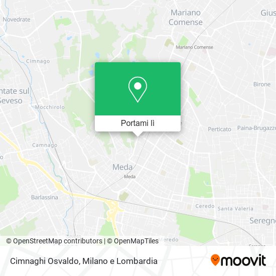 Mappa Cimnaghi Osvaldo