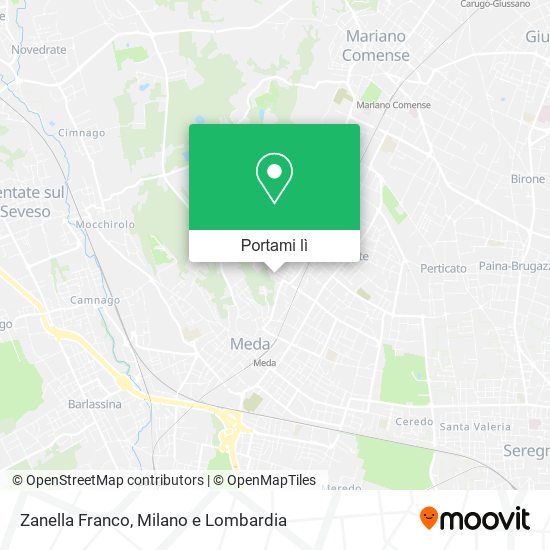 Mappa Zanella Franco