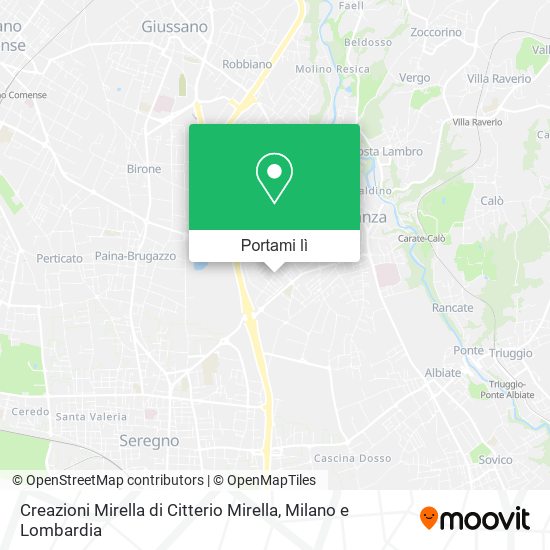 Mappa Creazioni Mirella di Citterio Mirella