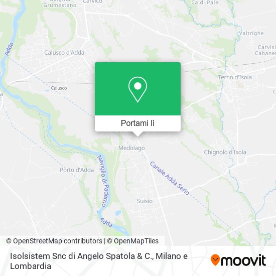 Mappa Isolsistem Snc di Angelo Spatola & C.