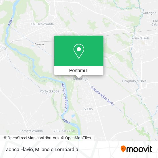 Mappa Zonca Flavio